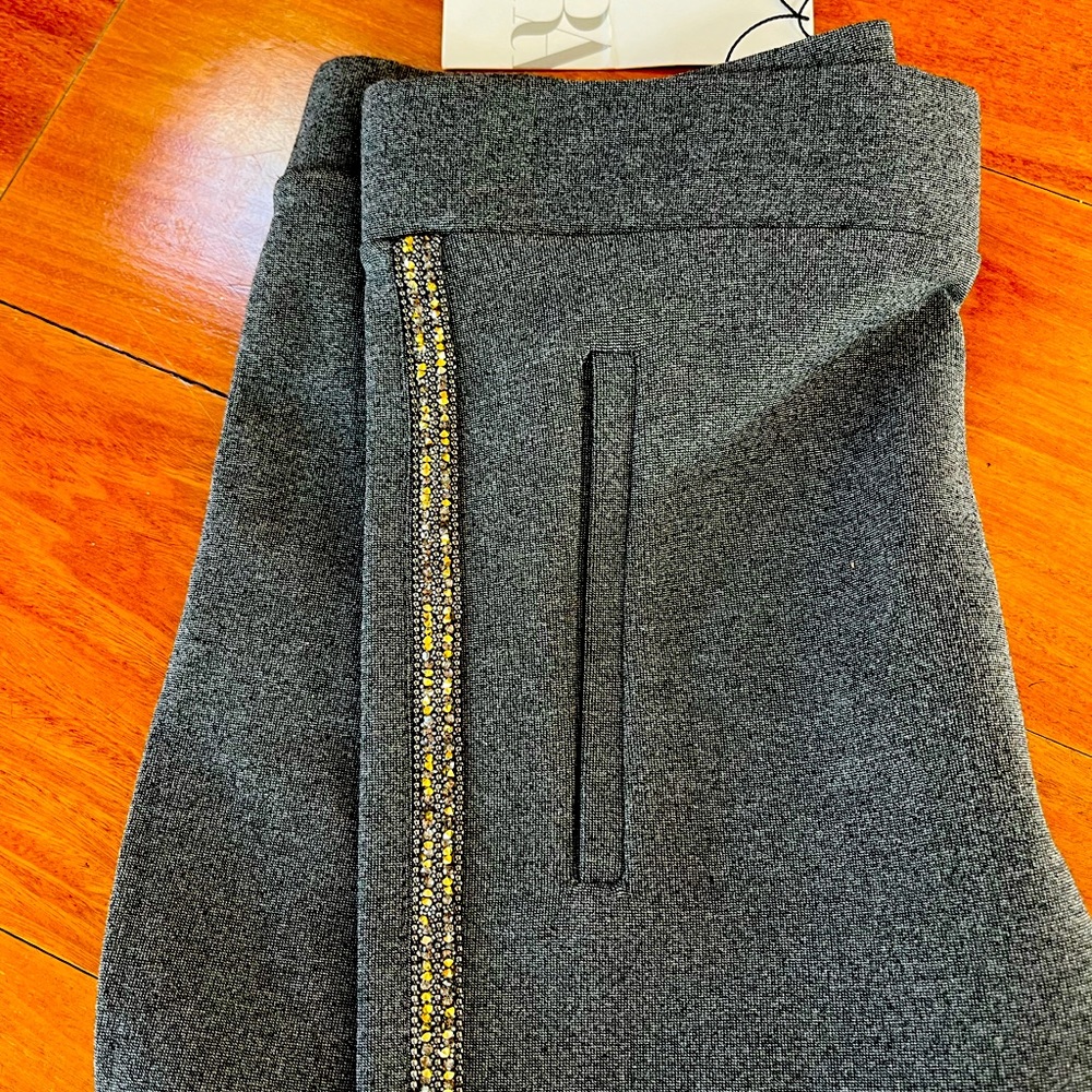 New Tags Zara Gems pants gray Size 9 girls